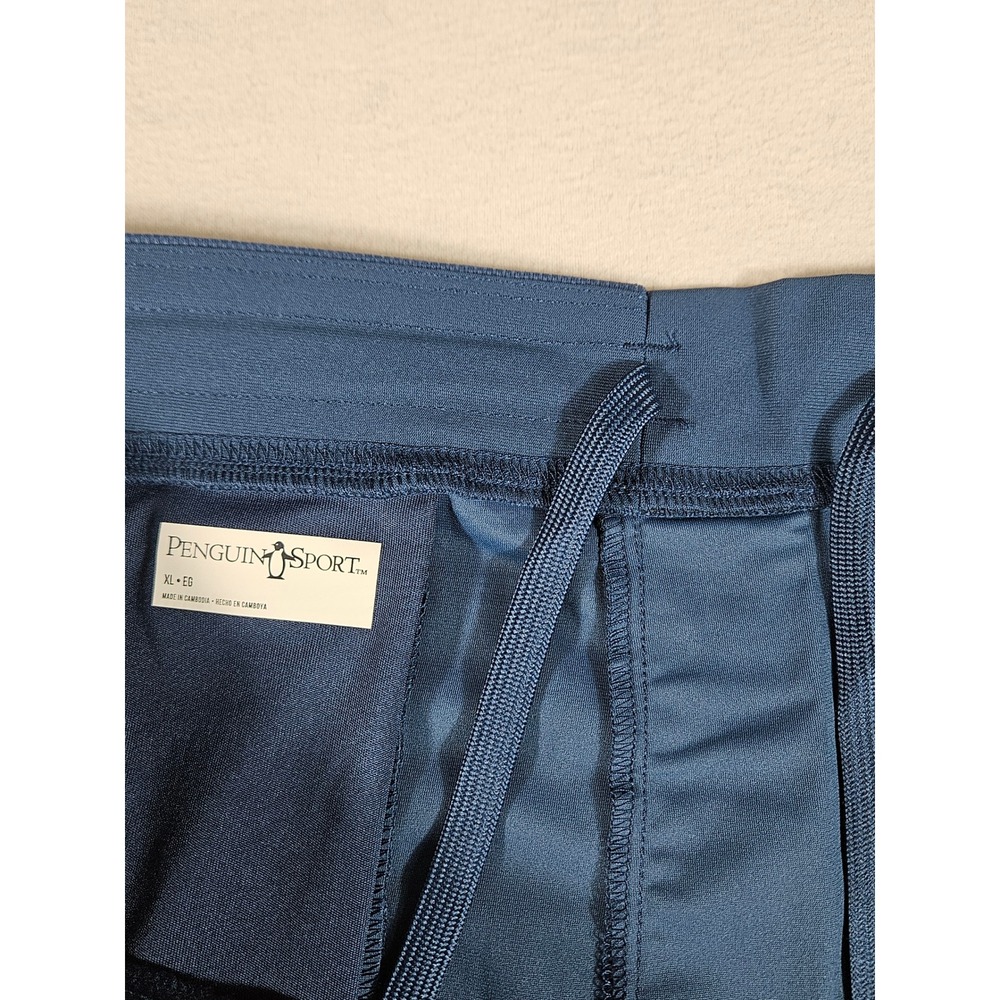 Original Penguin Sport Mens XL Blue Joggers‎ Moisture Wicking Athletic Pants NWT - Picture 5 of 10